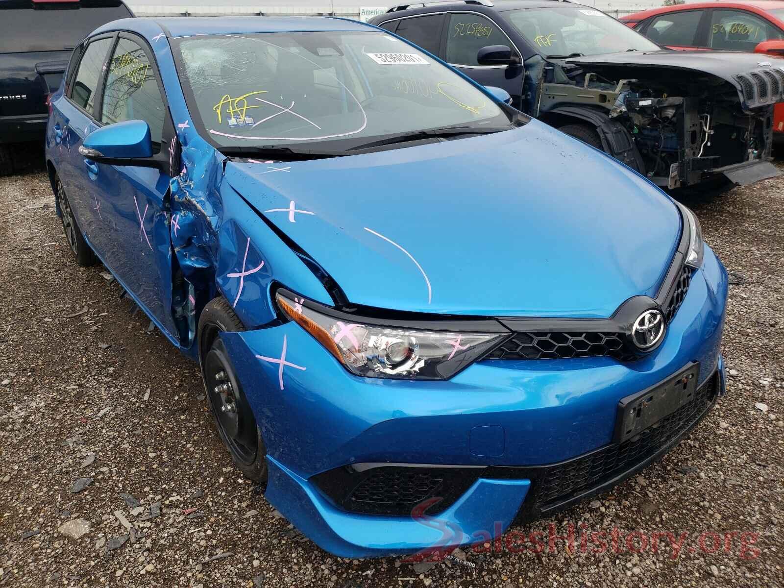 JTNKARJE6HJ537901 2017 TOYOTA COROLLA