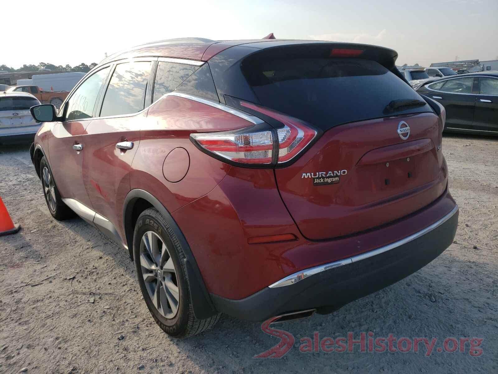 5N1AZ2MGXGN139624 2016 NISSAN MURANO