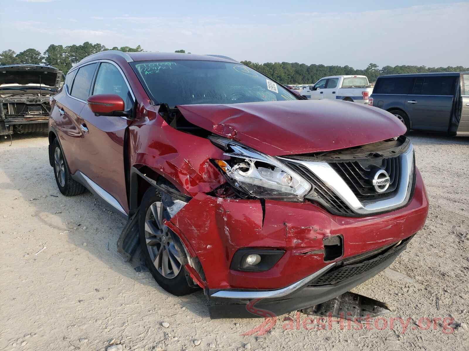 5N1AZ2MGXGN139624 2016 NISSAN MURANO