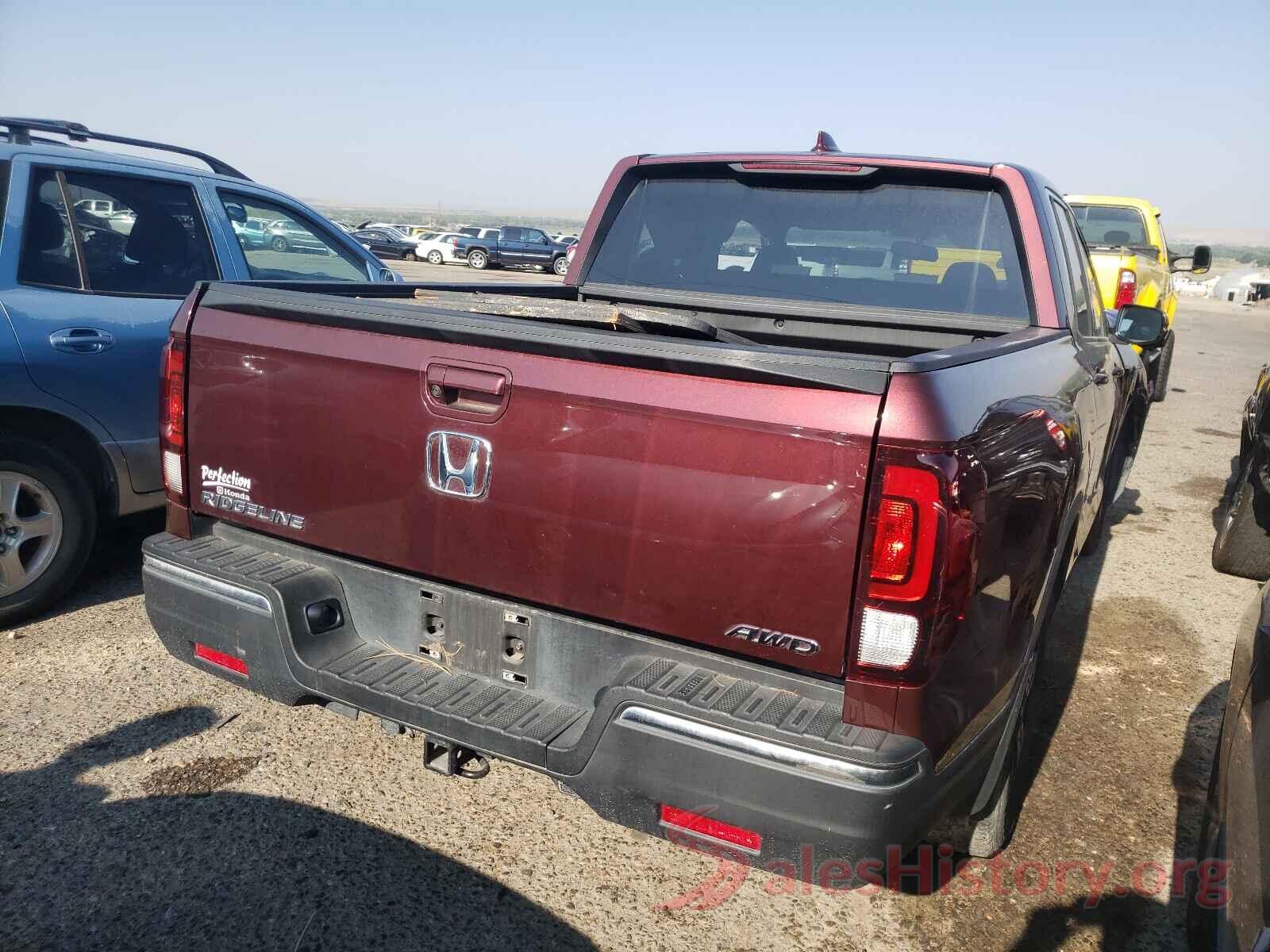 5FPYK3F66HB036211 2017 HONDA RIDGELINE