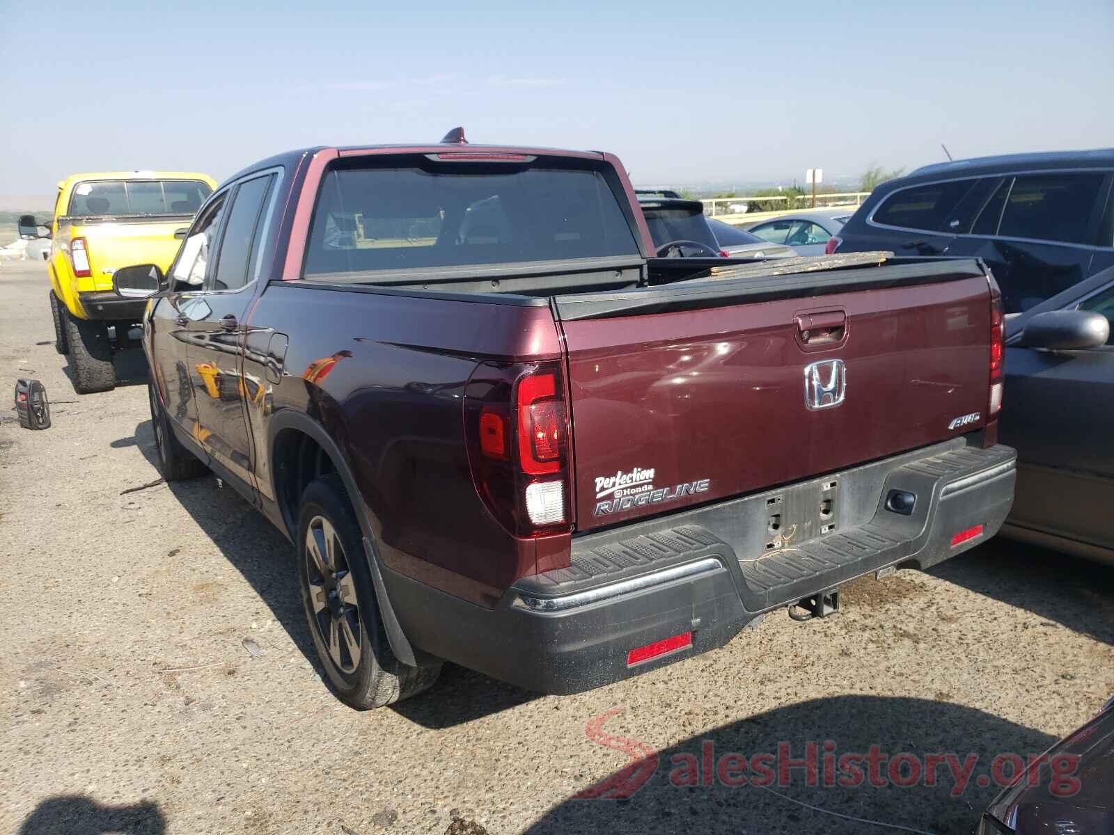 5FPYK3F66HB036211 2017 HONDA RIDGELINE