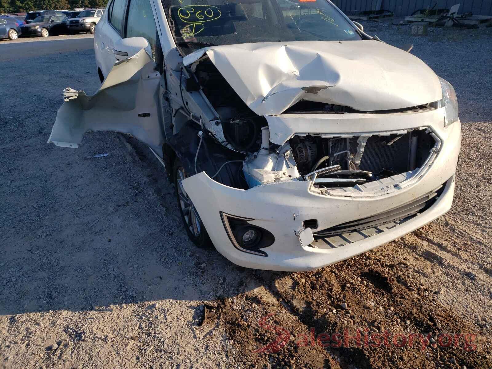 ML32F4FJ3JHF07191 2018 MITSUBISHI MIRAGE