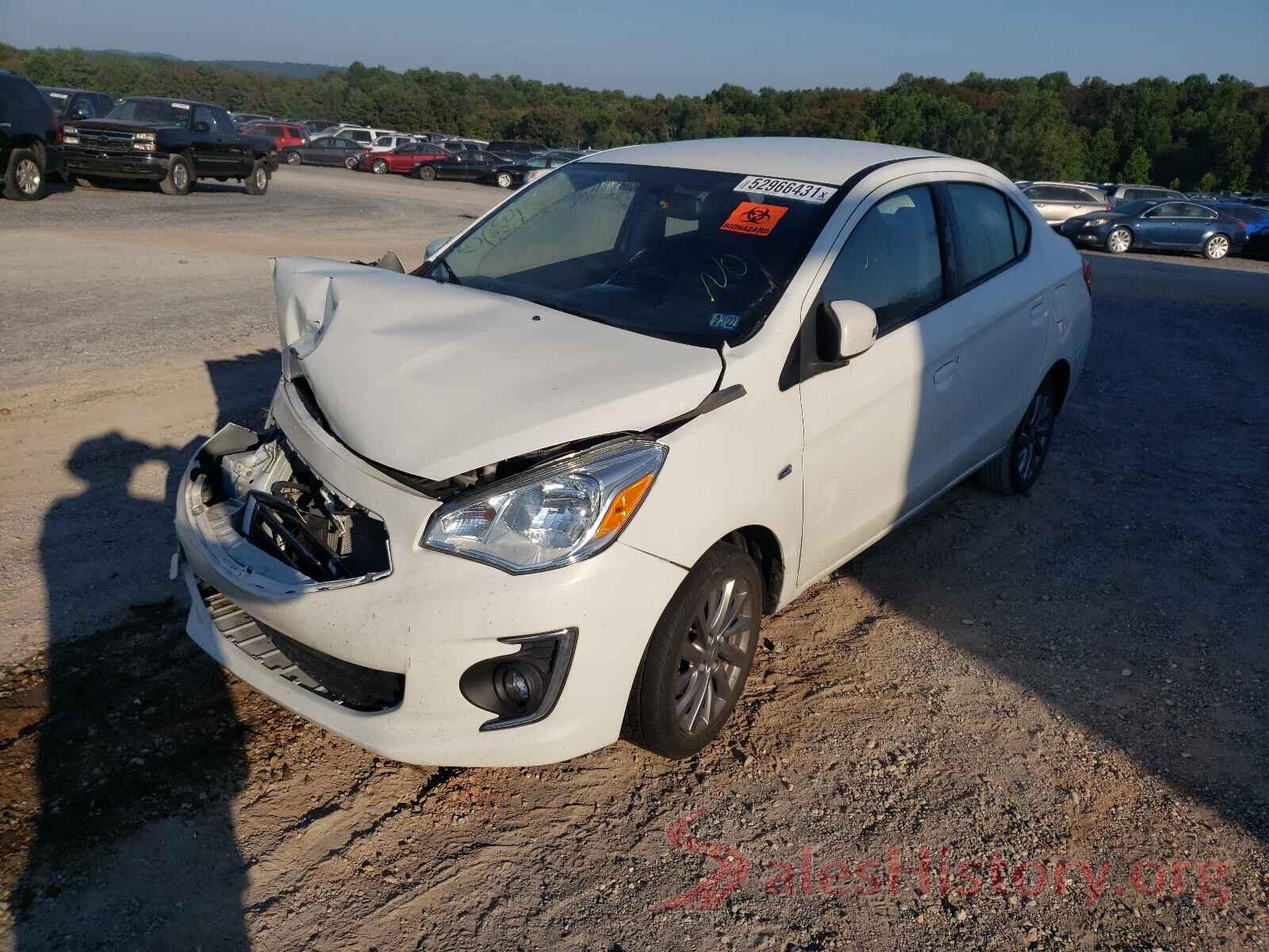 ML32F4FJ3JHF07191 2018 MITSUBISHI MIRAGE