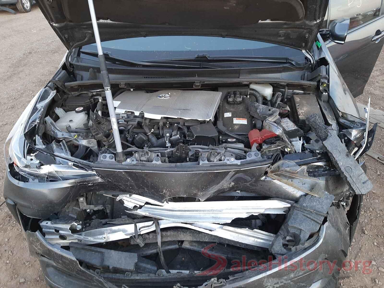 JTDKARFU0K3074265 2019 TOYOTA PRIUS