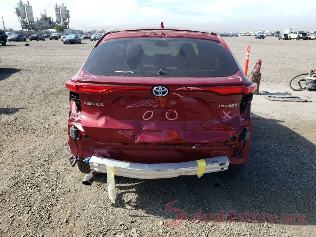 JTEAAAAHXMJ041176 2021 TOYOTA VENZA