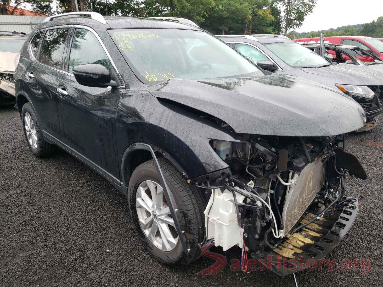 KNMAT2MV1GP647876 2016 NISSAN ROGUE