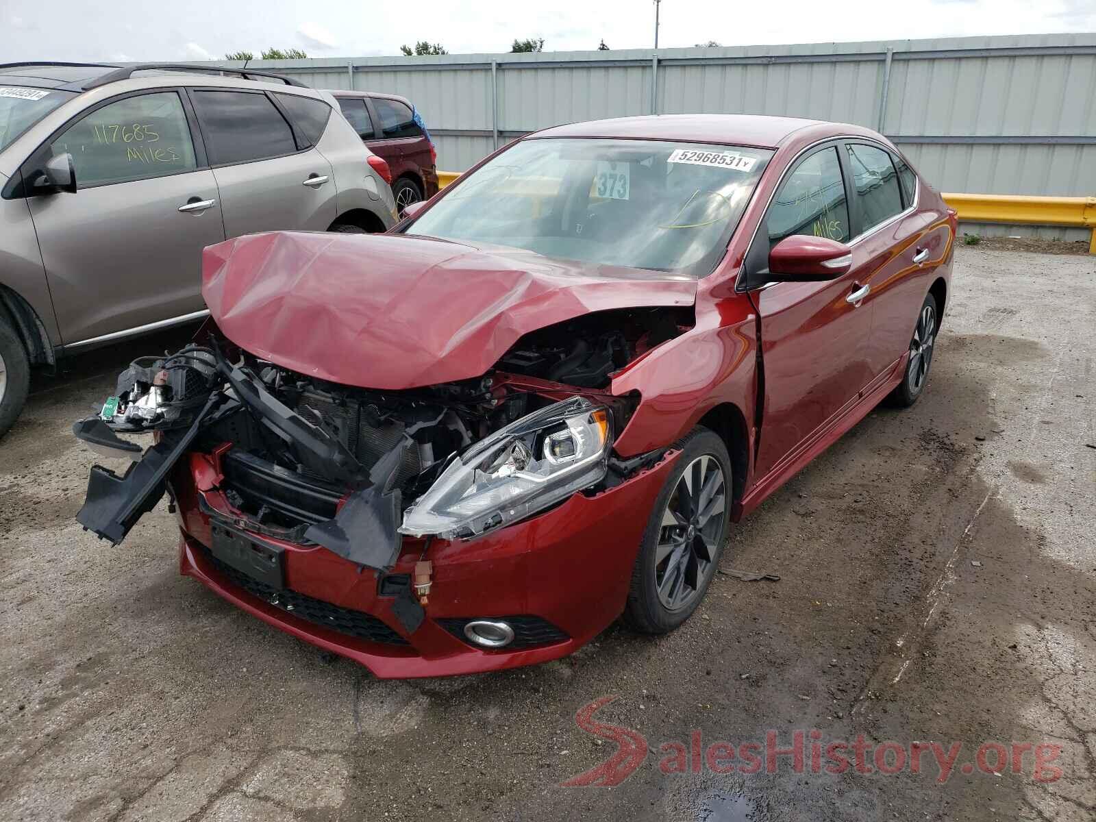 3N1AB7AP6HY352040 2017 NISSAN SENTRA