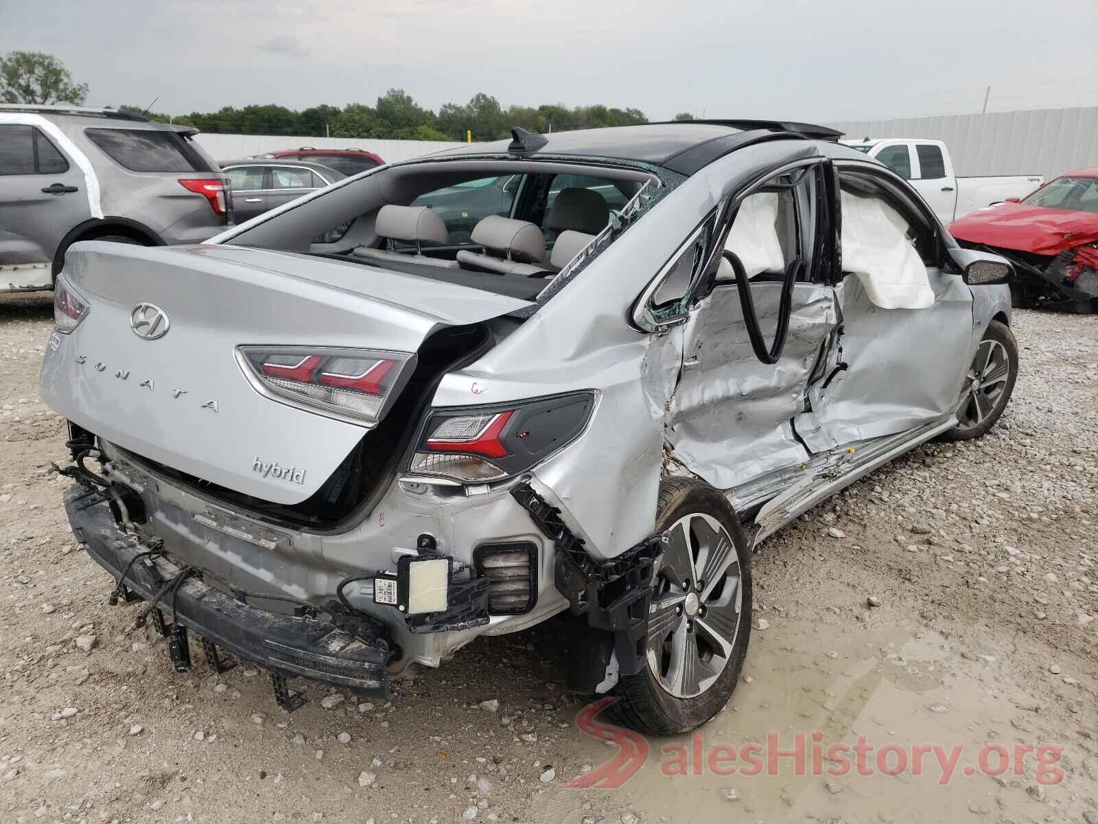 KMHE34L37KA088855 2019 HYUNDAI SONATA