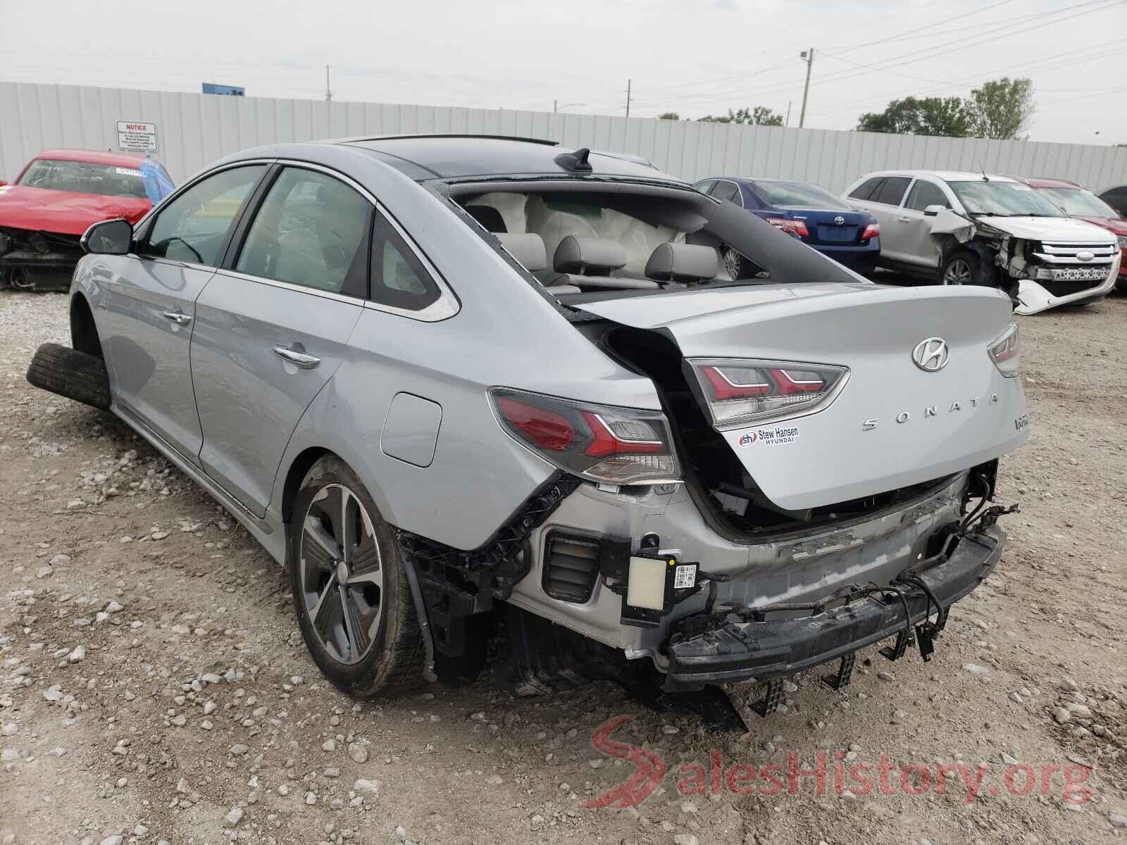 KMHE34L37KA088855 2019 HYUNDAI SONATA