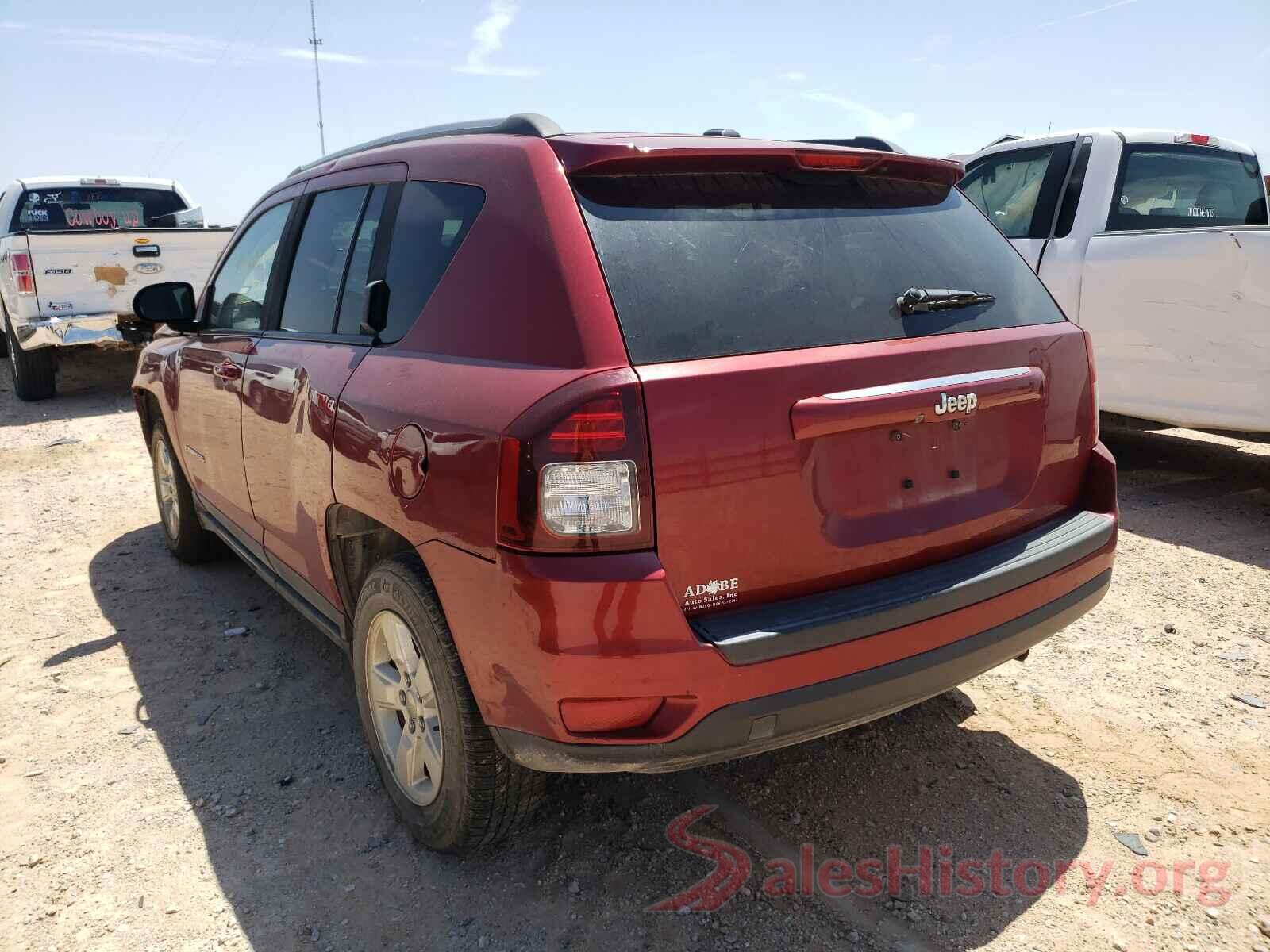 1C4NJCBB4GD804744 2016 JEEP COMPASS