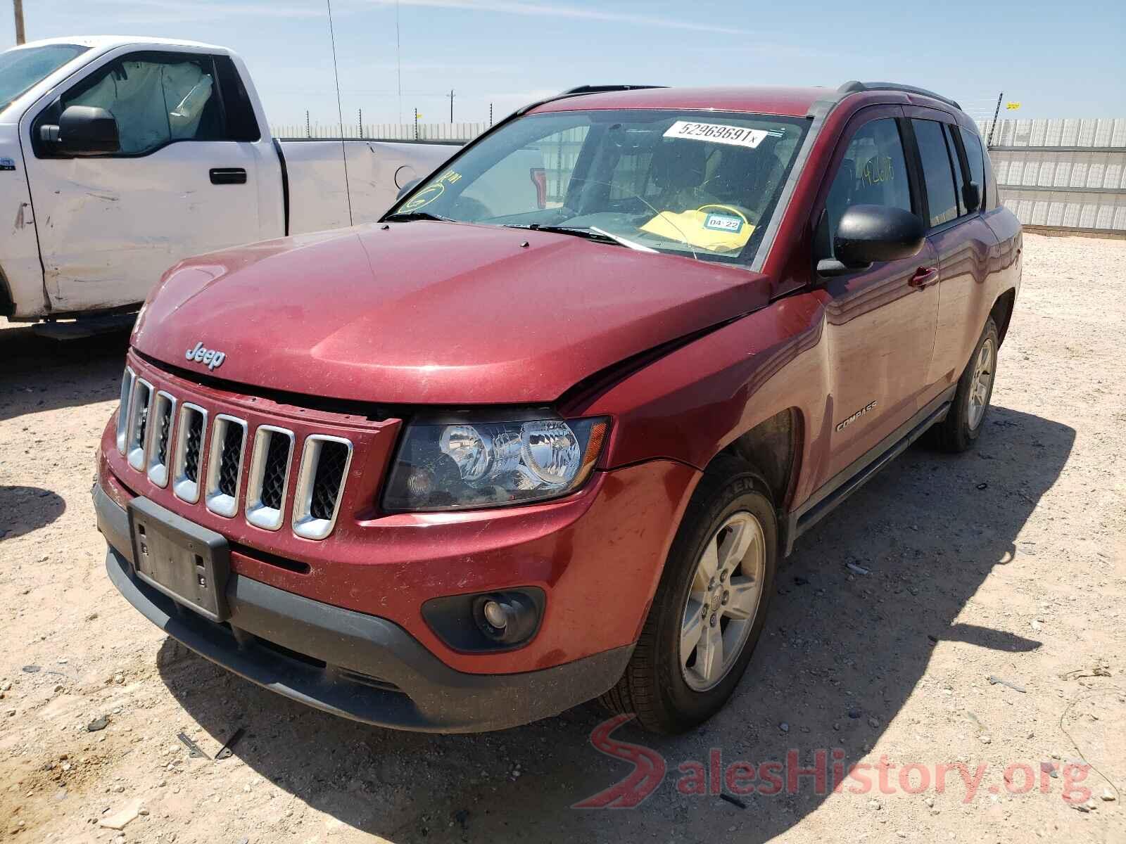 1C4NJCBB4GD804744 2016 JEEP COMPASS