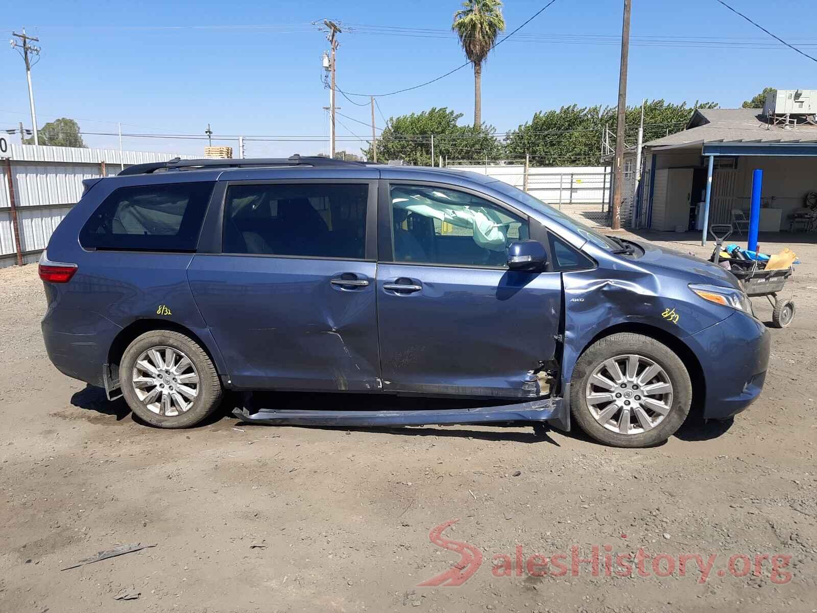 5TDDK3DC3GS141749 2016 TOYOTA SIENNA