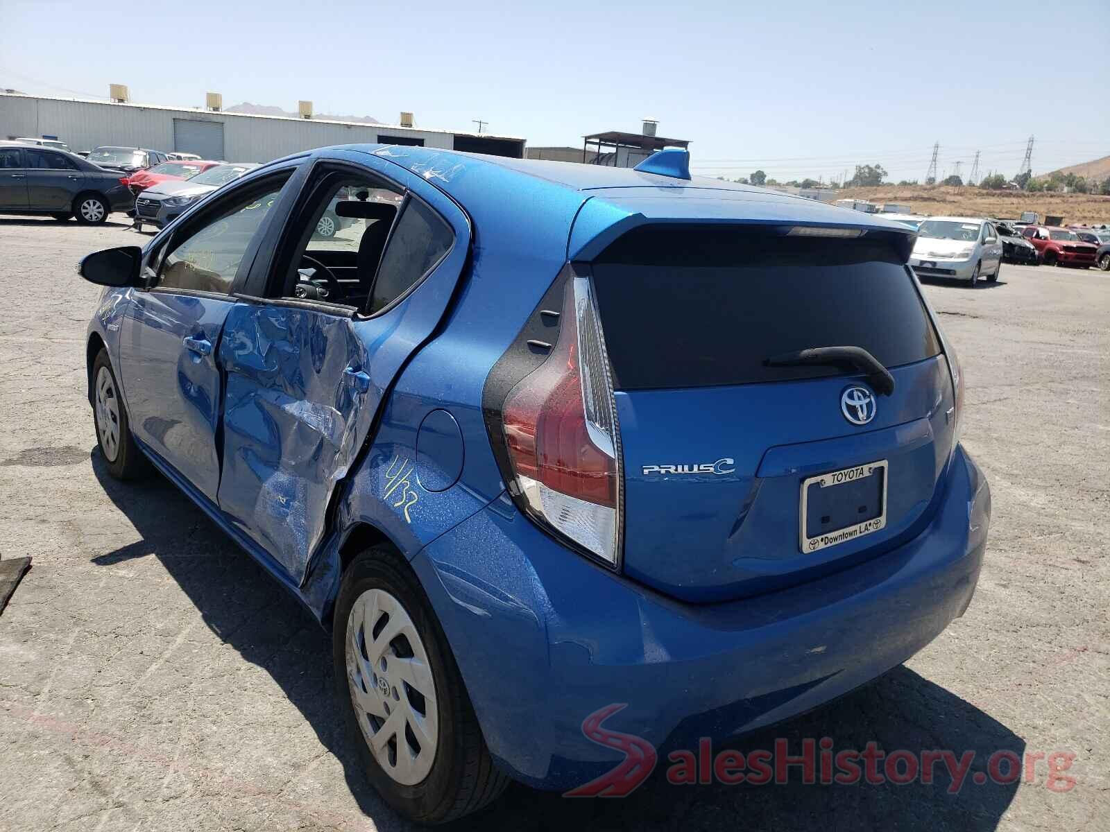 JTDKDTB38G1130781 2016 TOYOTA PRIUS