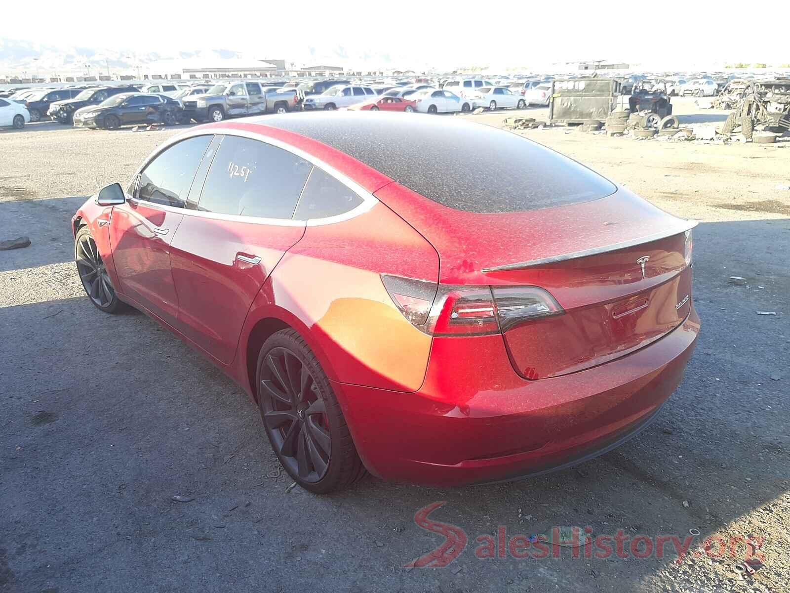 5YJ3E1EC8LF624531 2020 TESLA MODEL 3