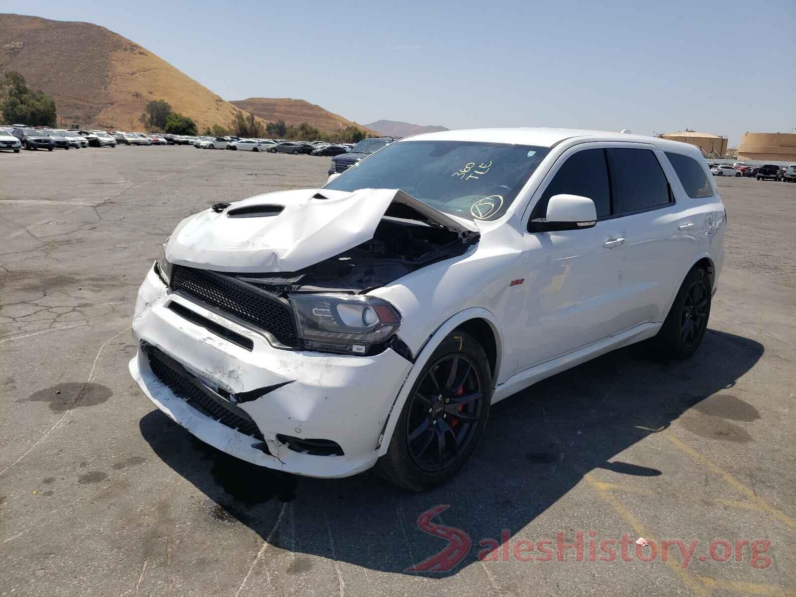 1C4SDJGJ3JC143395 2018 DODGE DURANGO