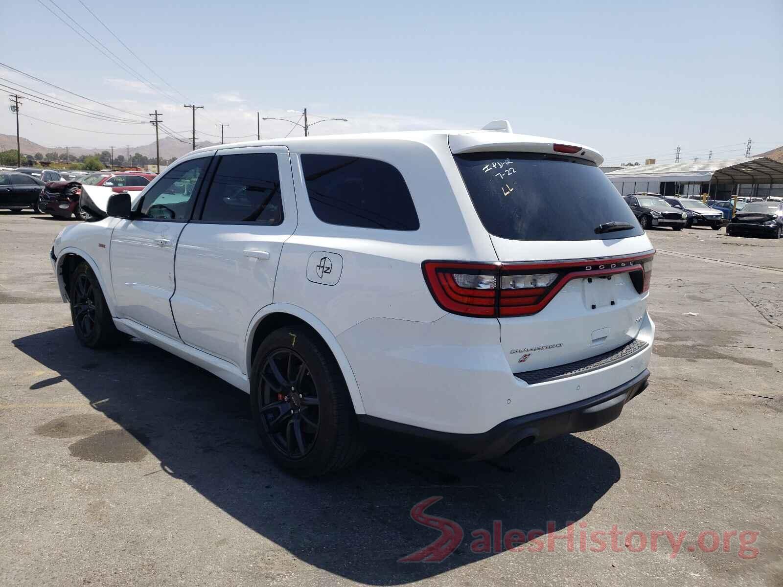 1C4SDJGJ3JC143395 2018 DODGE DURANGO