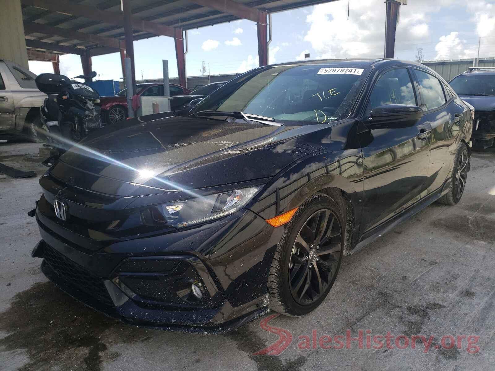 SHHFK7H40MU230132 2021 HONDA CIVIC