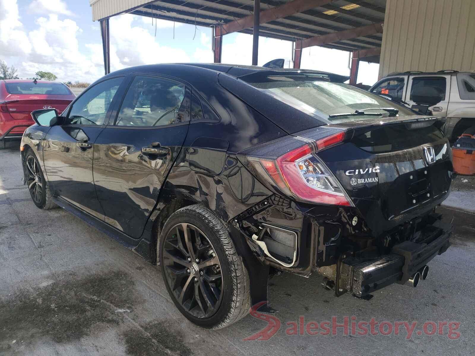 SHHFK7H40MU230132 2021 HONDA CIVIC