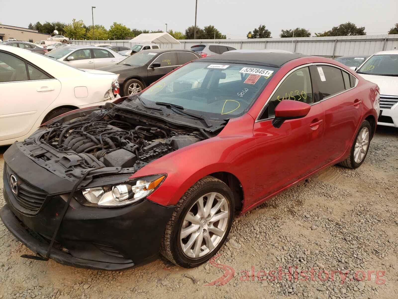 JM1GJ1U50G1479970 2016 MAZDA 6