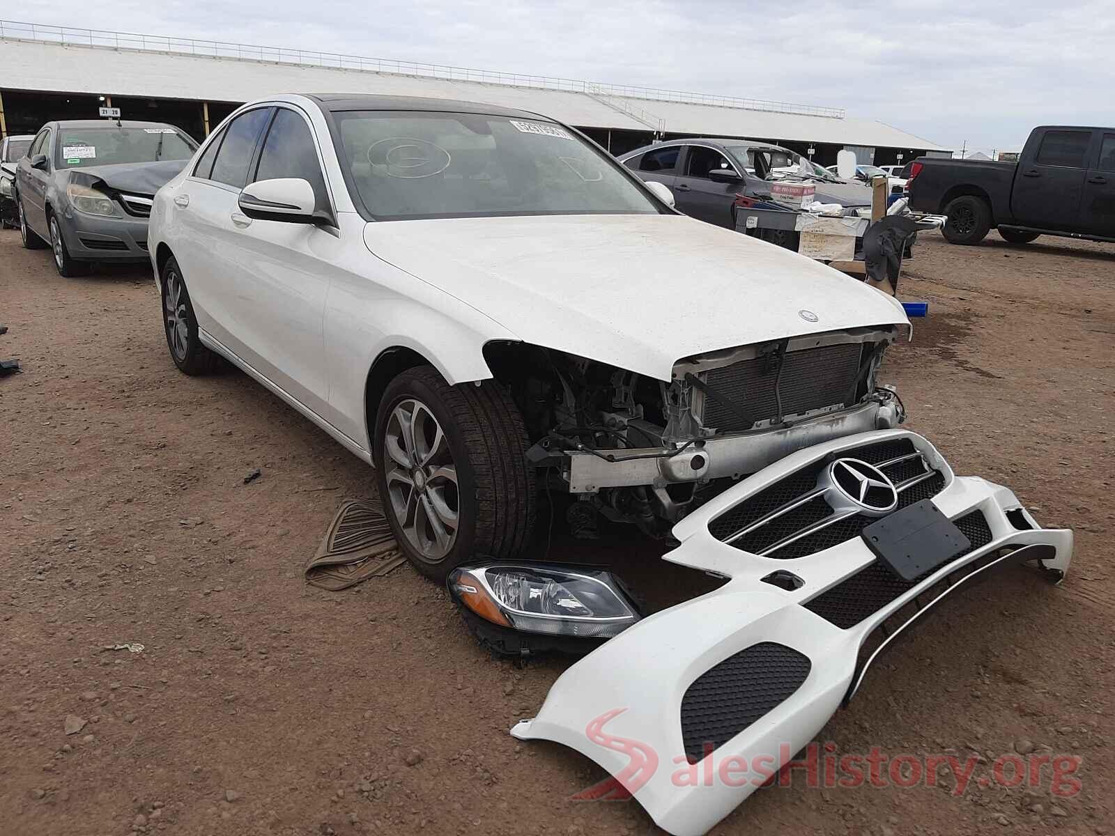 55SWF4KB1GU105848 2016 MERCEDES-BENZ C-CLASS