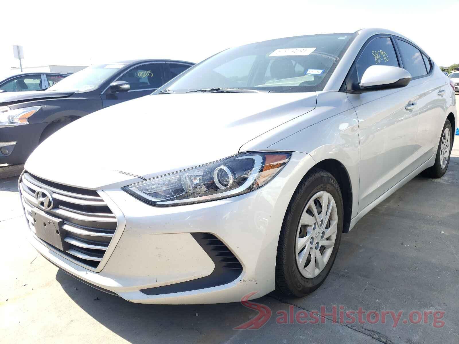 5NPD74LF4HH122816 2017 HYUNDAI ELANTRA