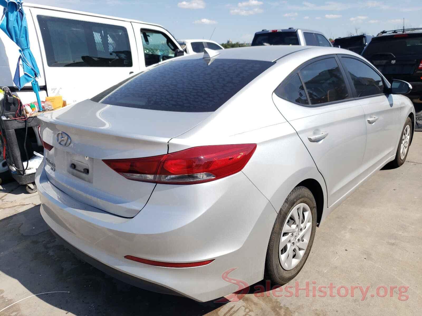 5NPD74LF4HH122816 2017 HYUNDAI ELANTRA