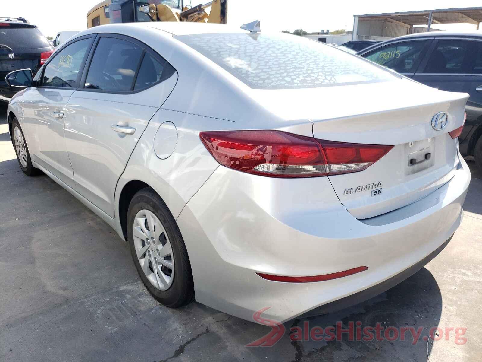 5NPD74LF4HH122816 2017 HYUNDAI ELANTRA