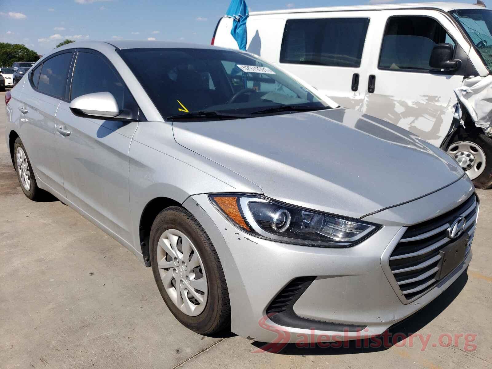 5NPD74LF4HH122816 2017 HYUNDAI ELANTRA