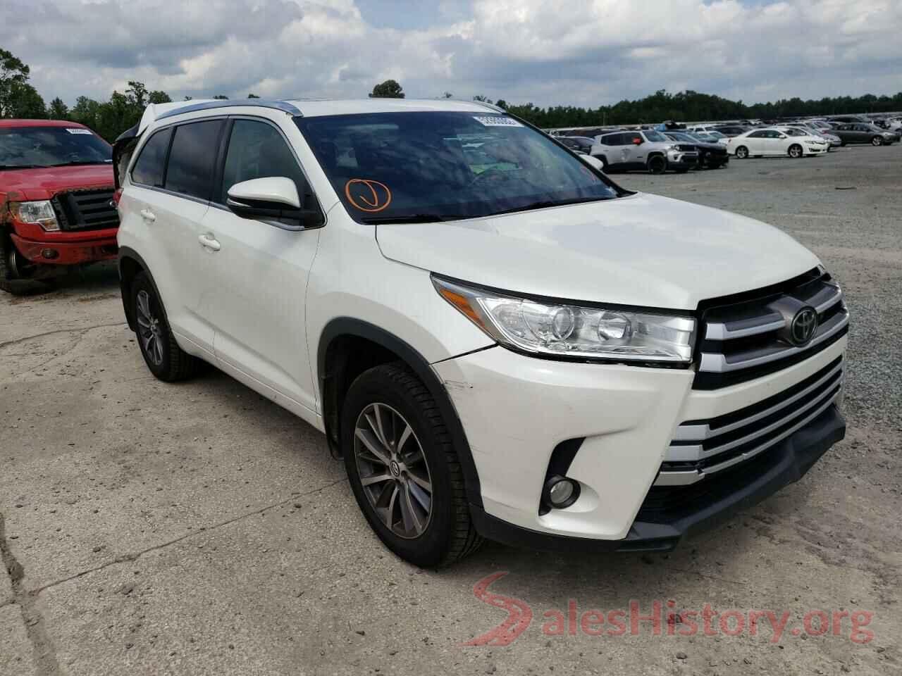 5TDJZRFH4HS521257 2017 TOYOTA HIGHLANDER