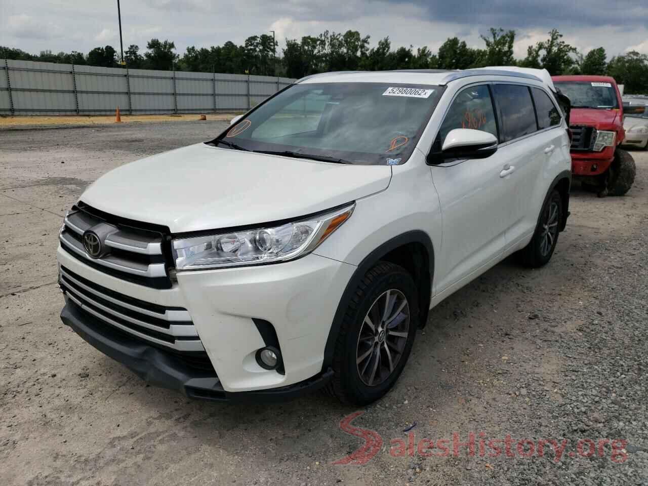 5TDJZRFH4HS521257 2017 TOYOTA HIGHLANDER