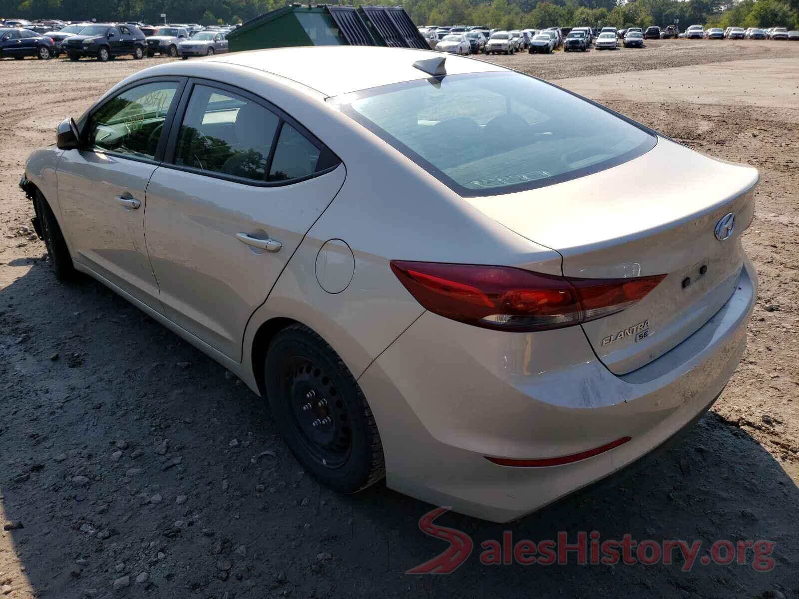 5NPD74LF1HH155790 2017 HYUNDAI ELANTRA