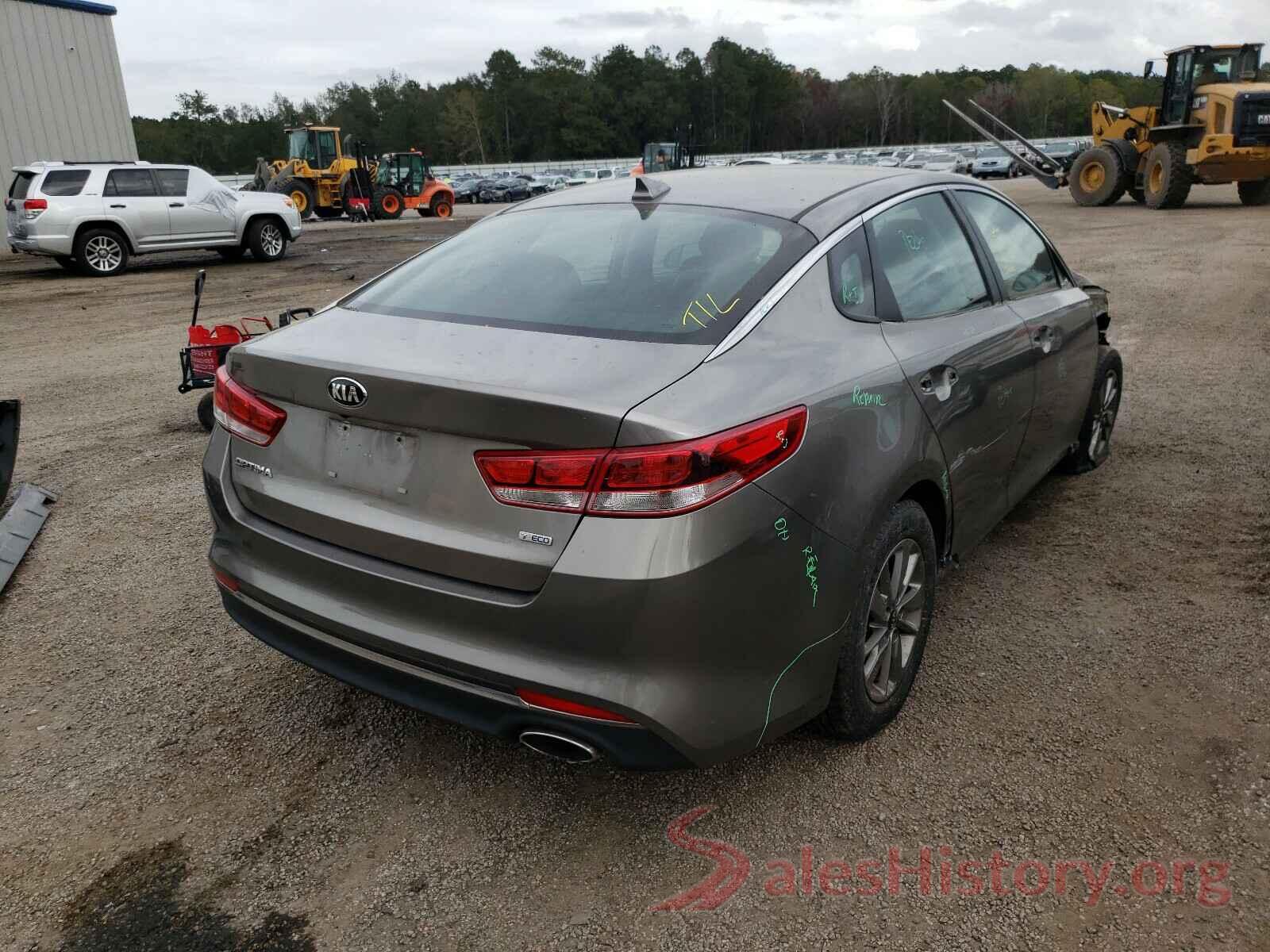 5XXGT4L11GG011101 2016 KIA OPTIMA