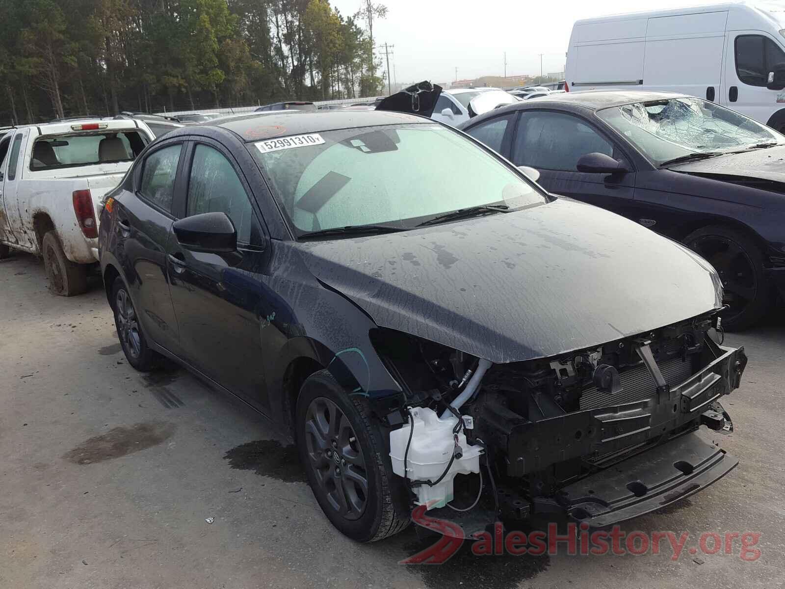 3MYDLBYV8KY506187 2019 TOYOTA YARIS