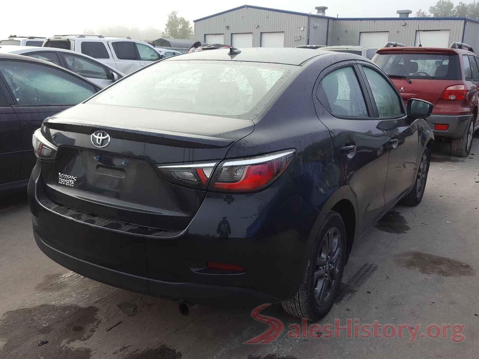 3MYDLBYV8KY506187 2019 TOYOTA YARIS