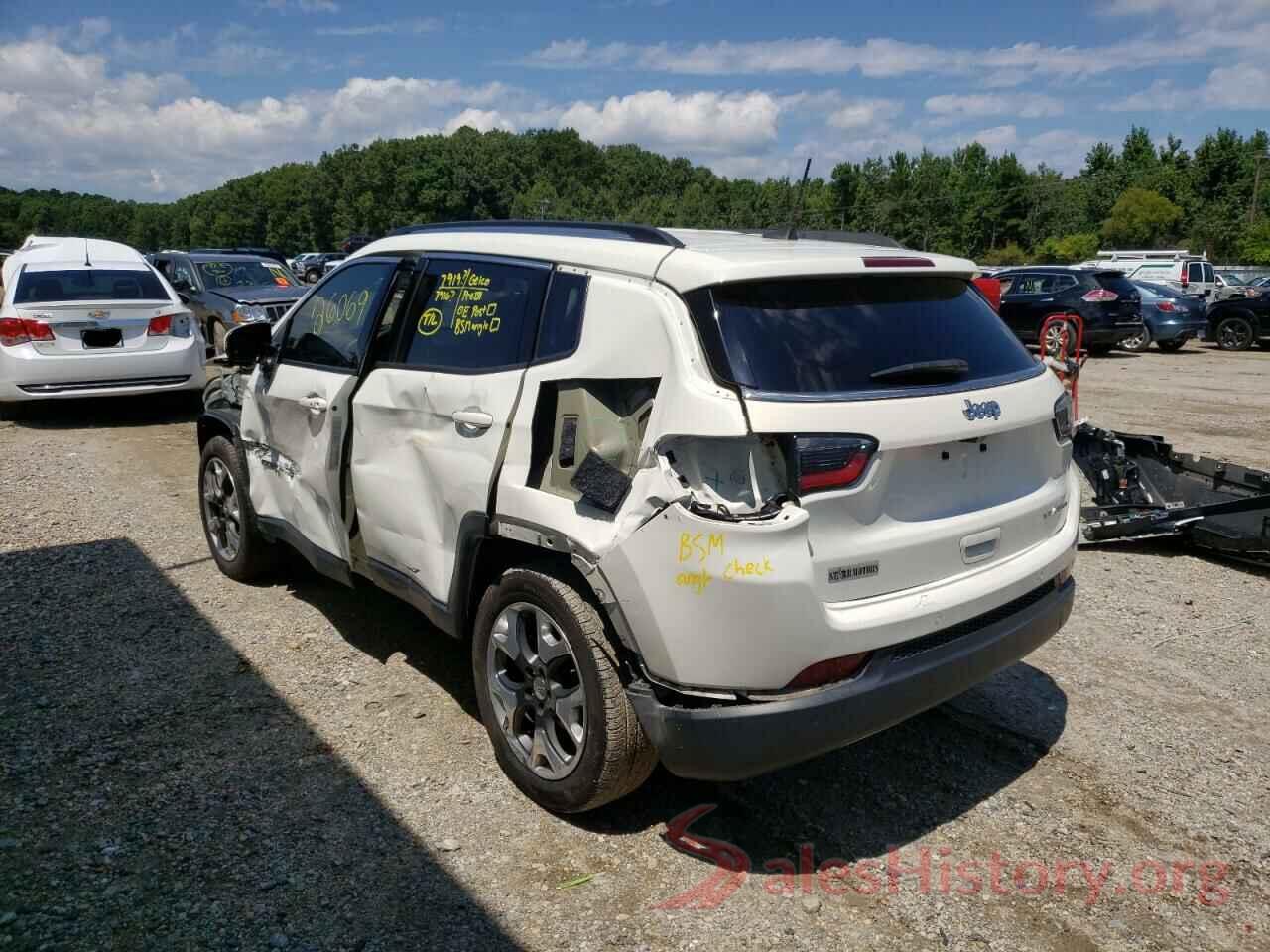 3C4NJCCB7JT406251 2018 JEEP COMPASS