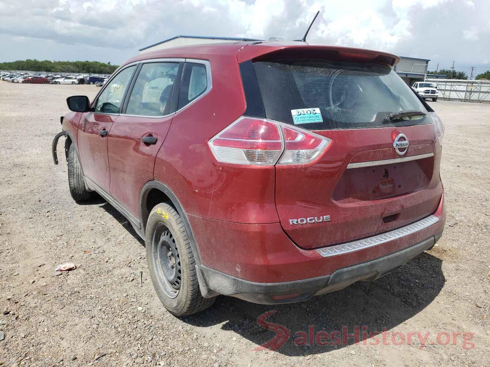 KNMAT2MT2GP594572 2016 NISSAN ROGUE