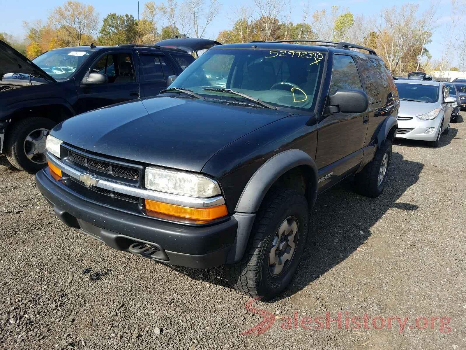 1GNCT18WX2K159397 2002 CHEVROLET BLAZER