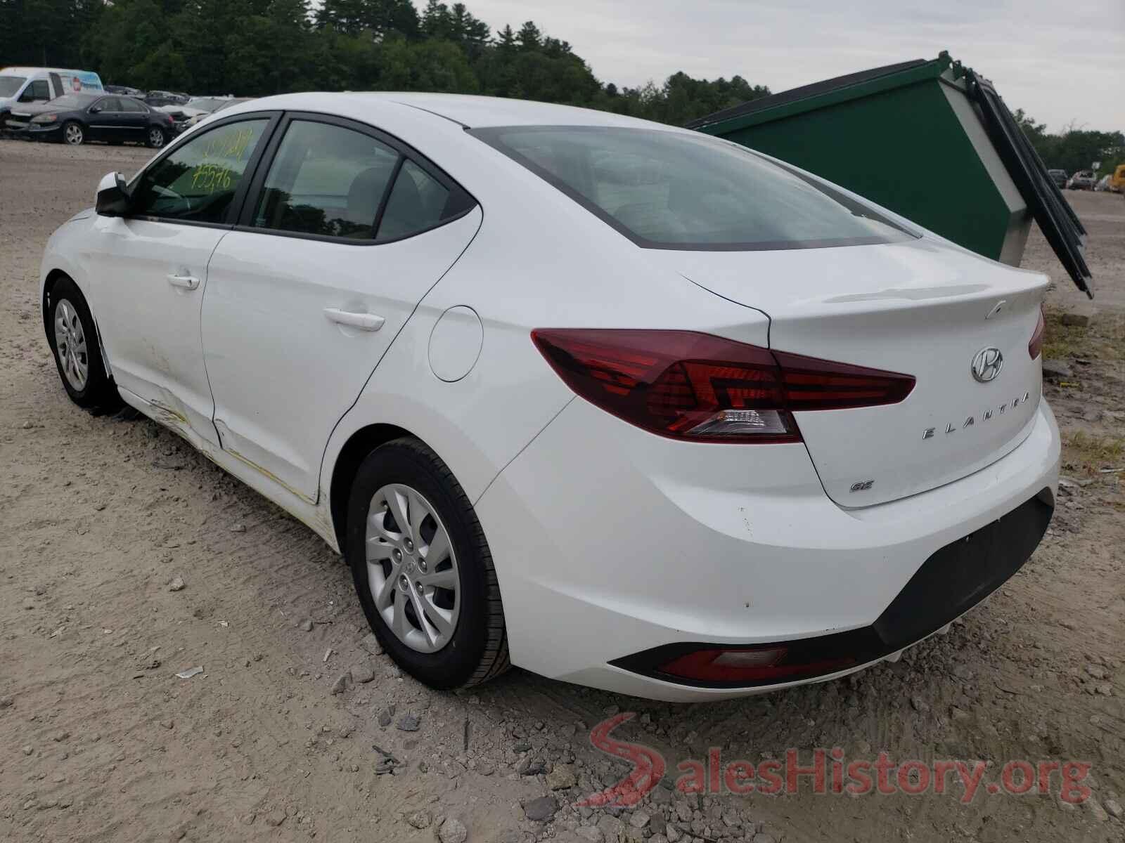 5NPD74LF8KH492321 2019 HYUNDAI ELANTRA