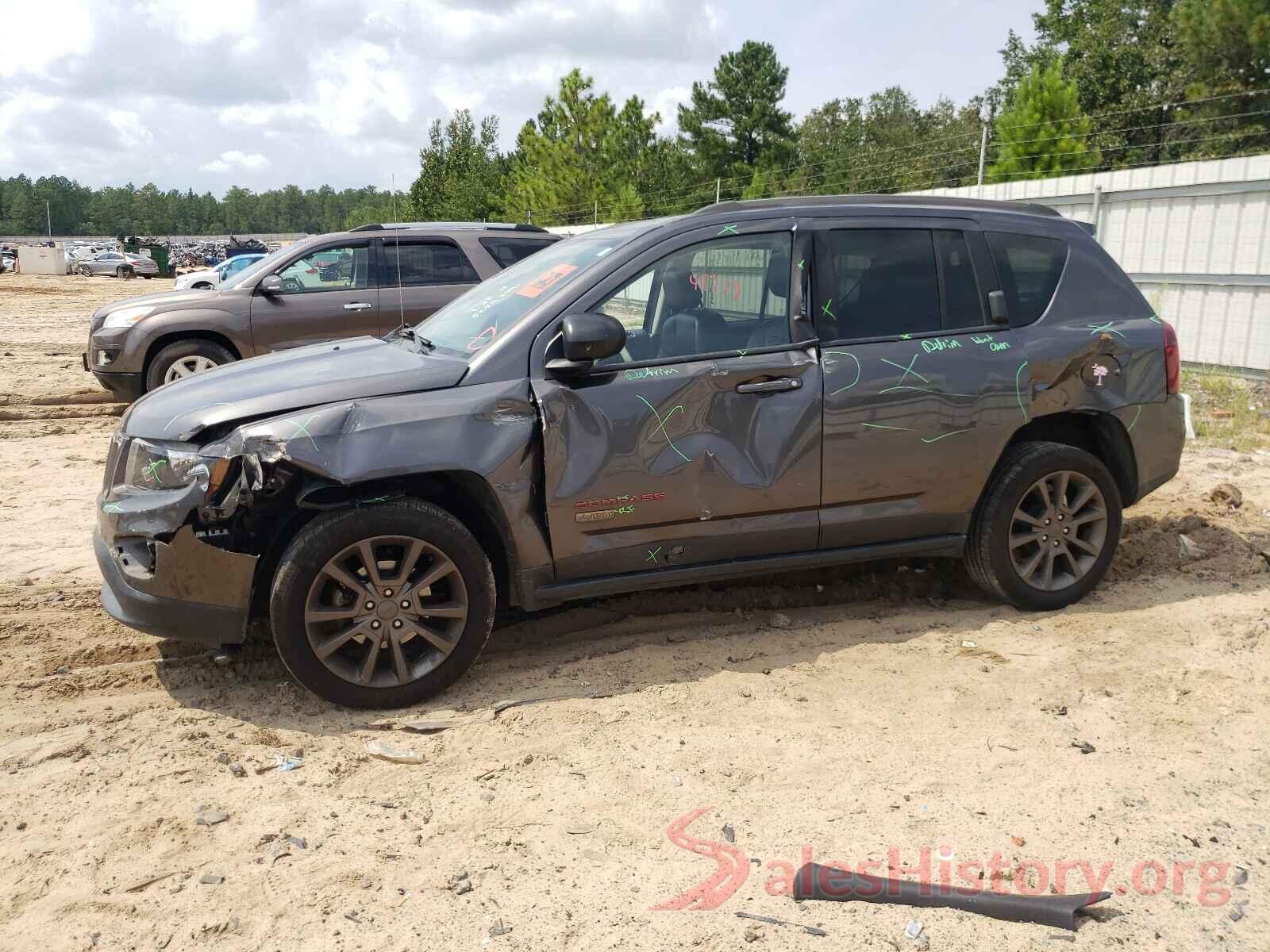 1C4NJCBB4HD186651 2017 JEEP COMPASS