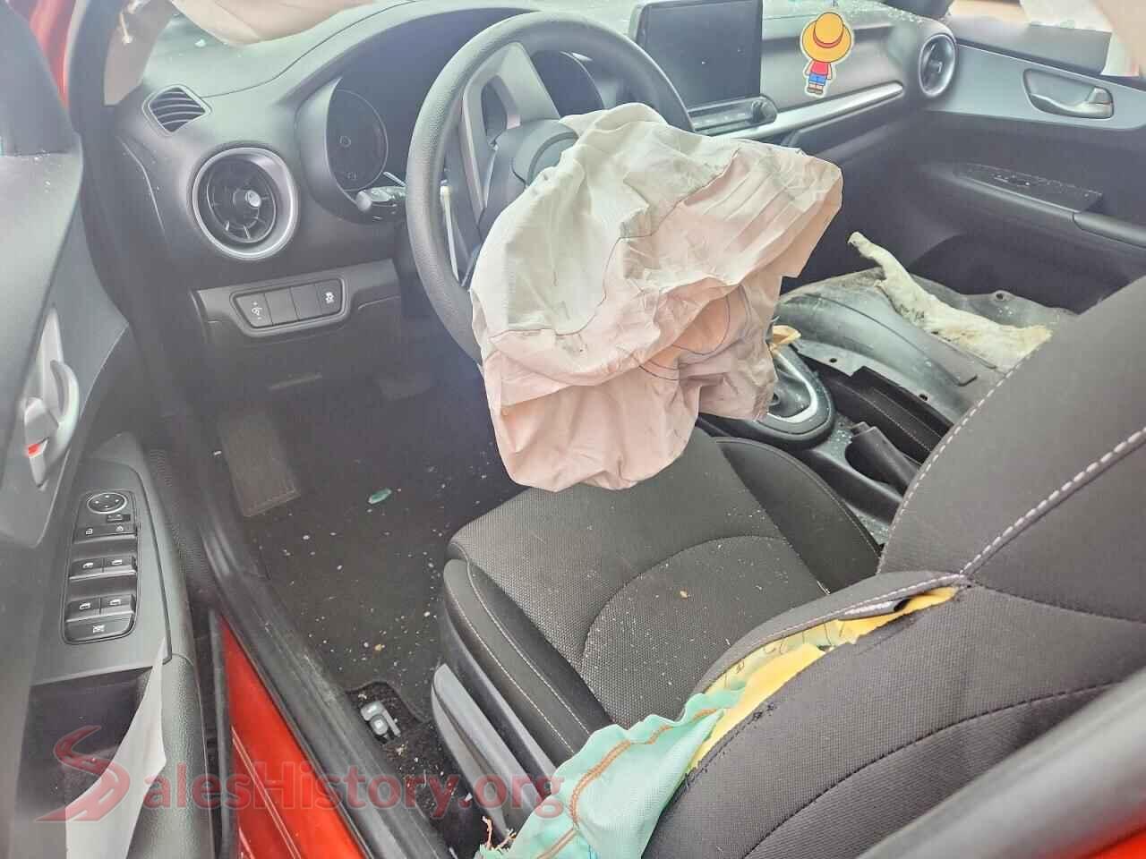 2023 KIA FORTE VIN 3KPF24AD2PE551643, interior dashboard