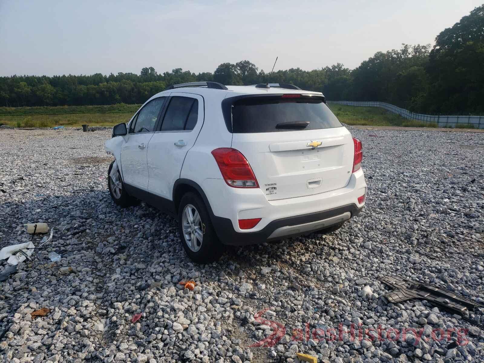 KL7CJLSB1HB186669 2017 CHEVROLET TRAX