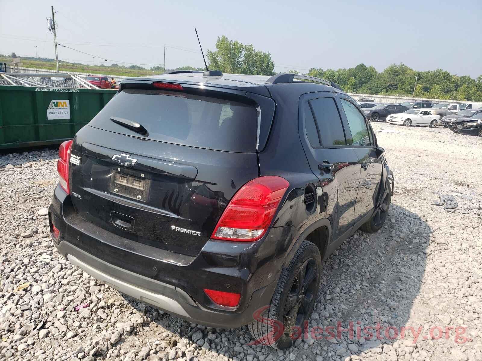 KL7CJMSB4KB739750 2019 CHEVROLET TRAX