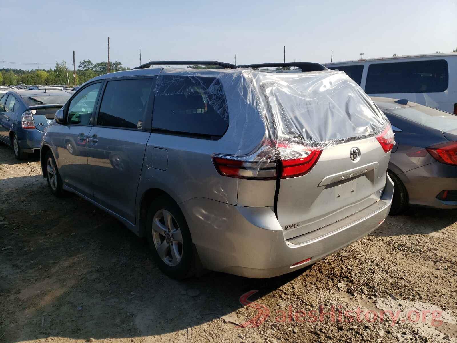 5TDKZ3DC1KS973473 2019 TOYOTA SIENNA