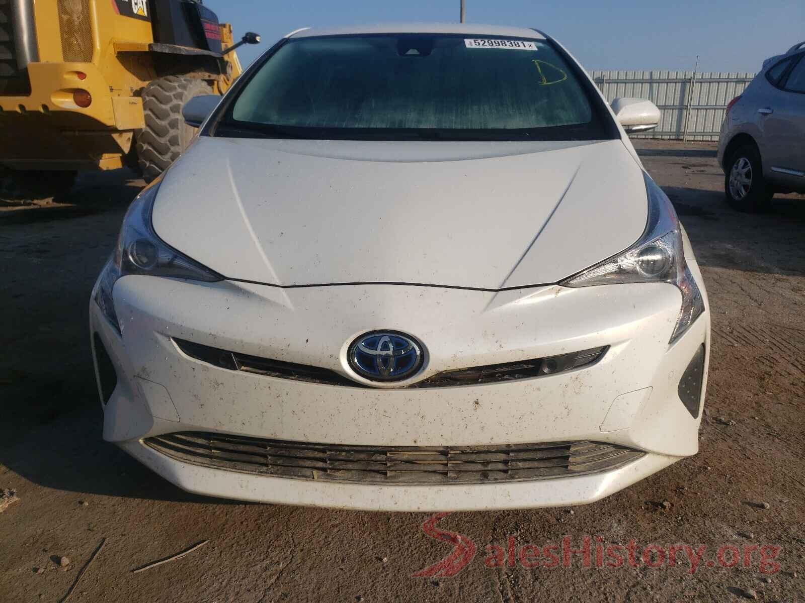 JTDKBRFU8H3054755 2017 TOYOTA PRIUS