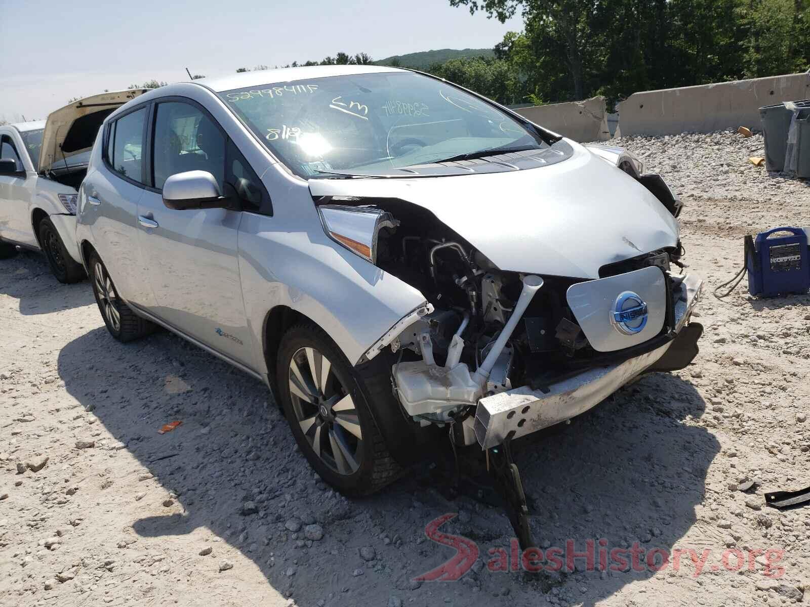 1N4BZ0CP8HC310453 2017 NISSAN LEAF