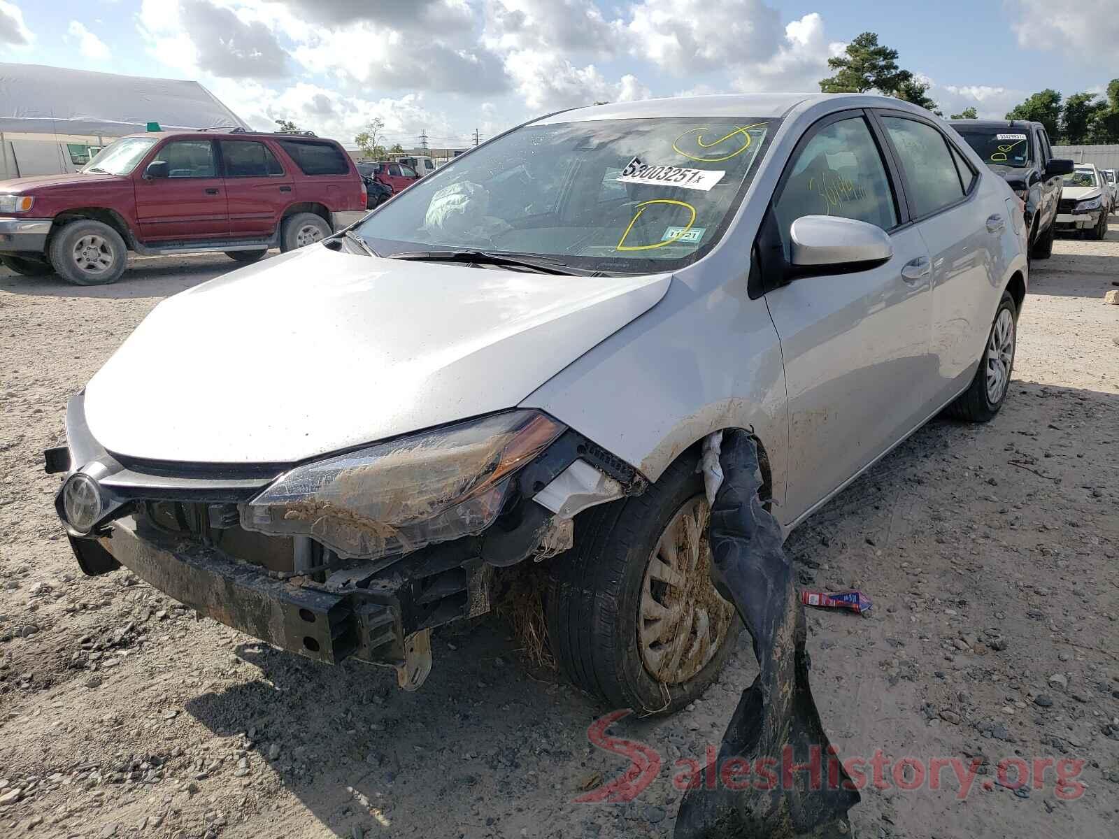 5YFBURHE8KP907685 2019 TOYOTA COROLLA