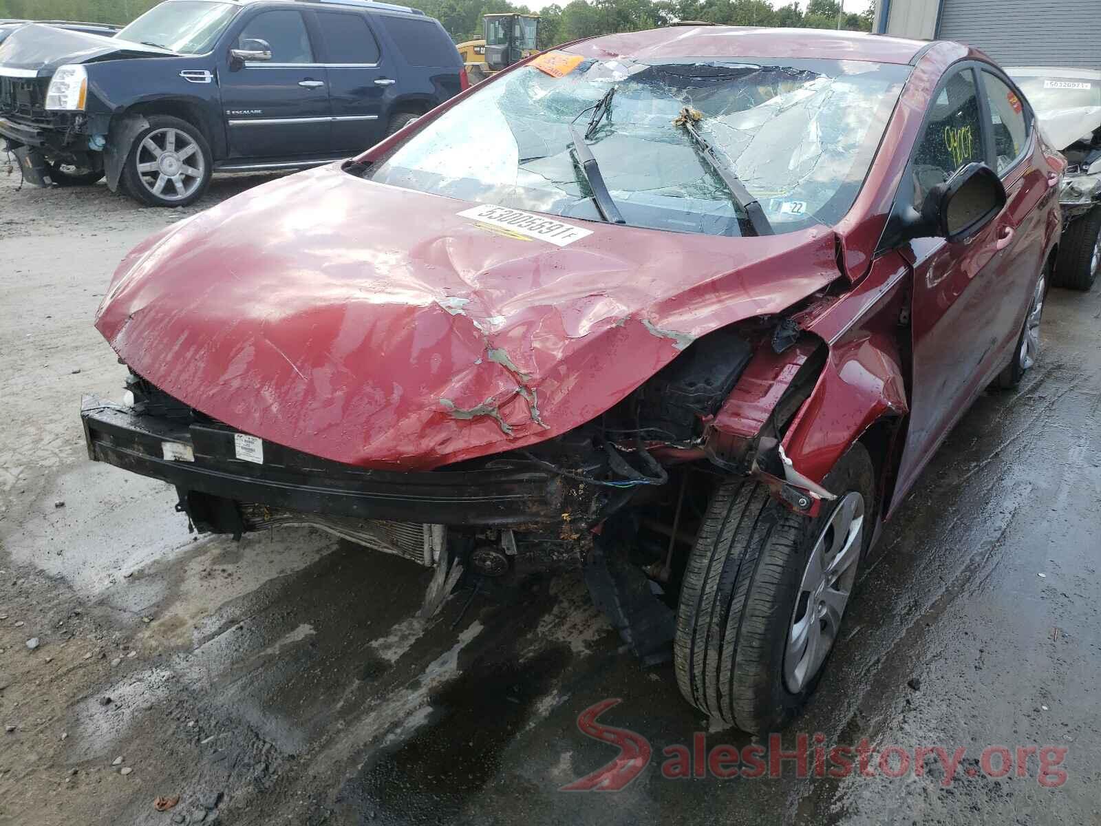 5NPDH4AE1GH717905 2016 HYUNDAI ELANTRA