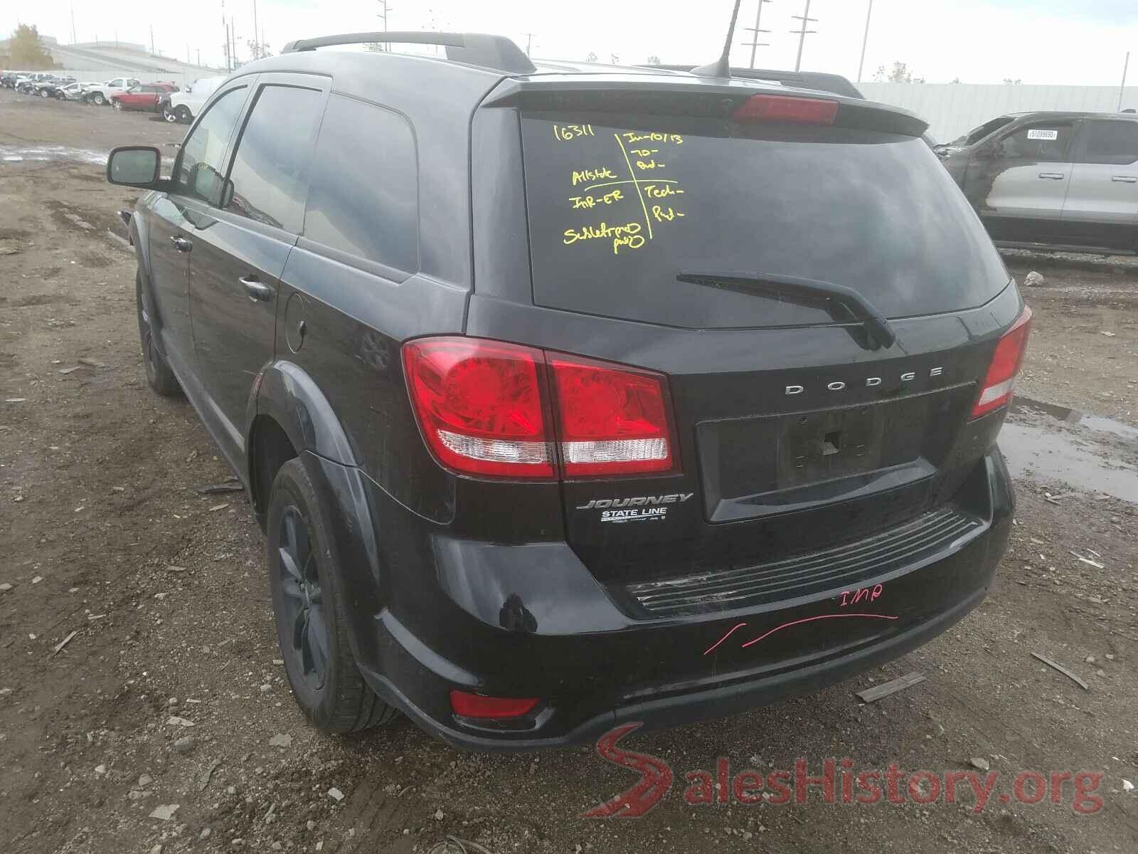 3C4PDCBB6KT844682 2019 DODGE JOURNEY