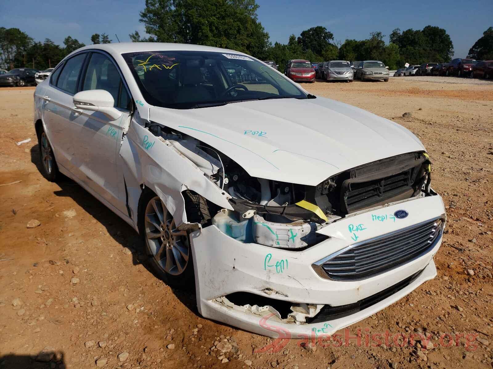 3FA6P0HDXHR132147 2017 FORD FUSION