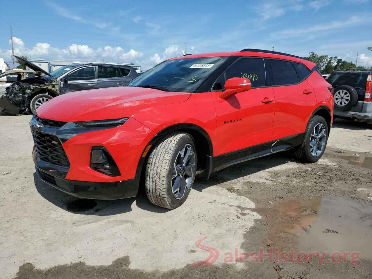 3GNKBERS3KS669015 2019 CHEVROLET BLAZER